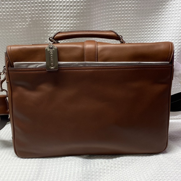 Coach leather briefcase NWT. - Picture 2 of 7